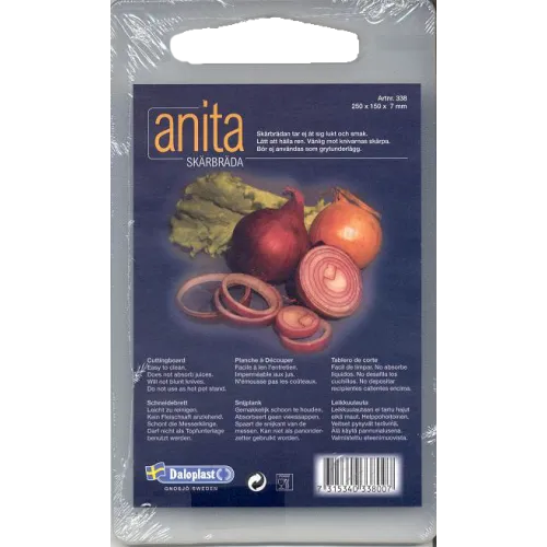 Nylon snijplank 25x15 cm